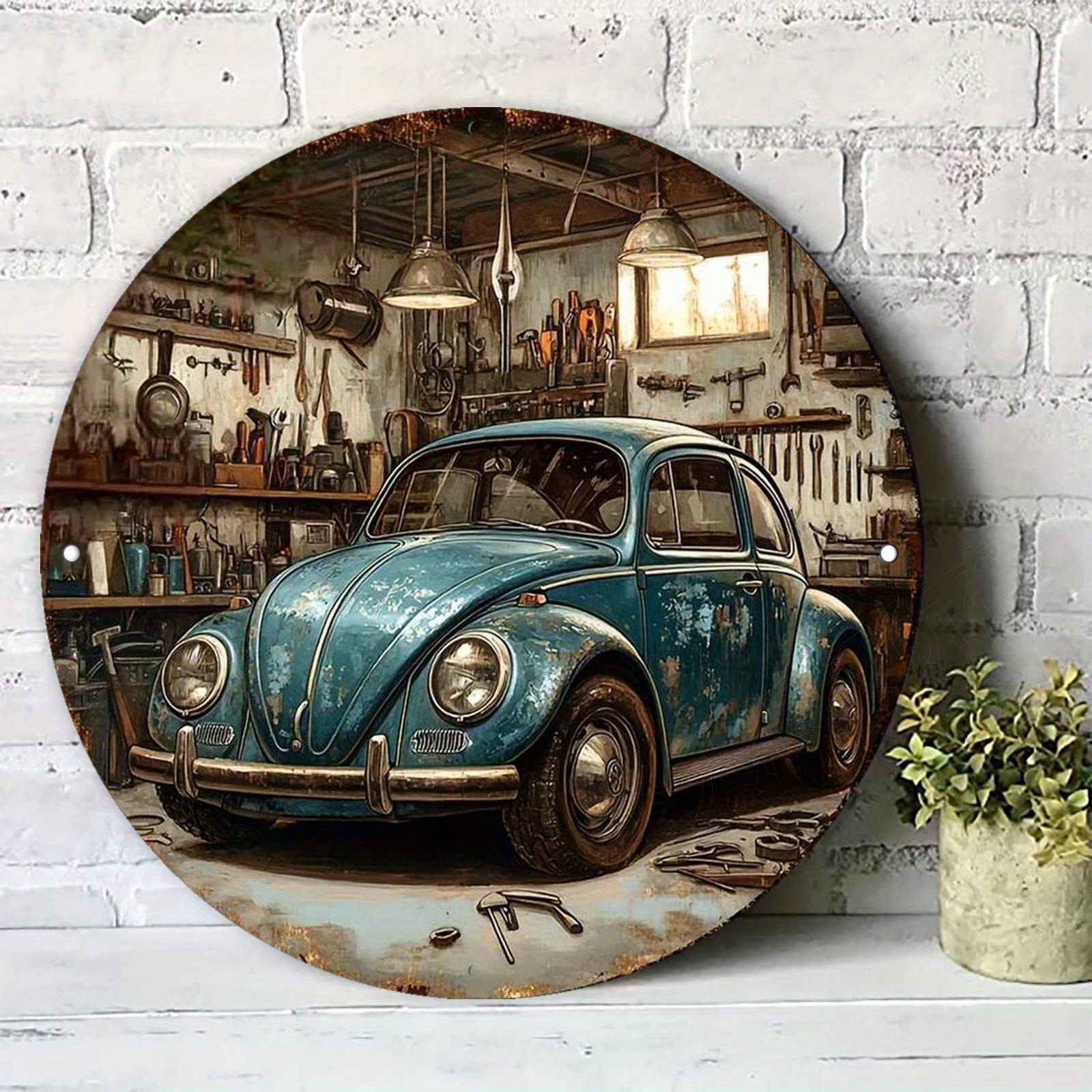 Photography Nature - 2D Flat, 2D Flat Round Metal