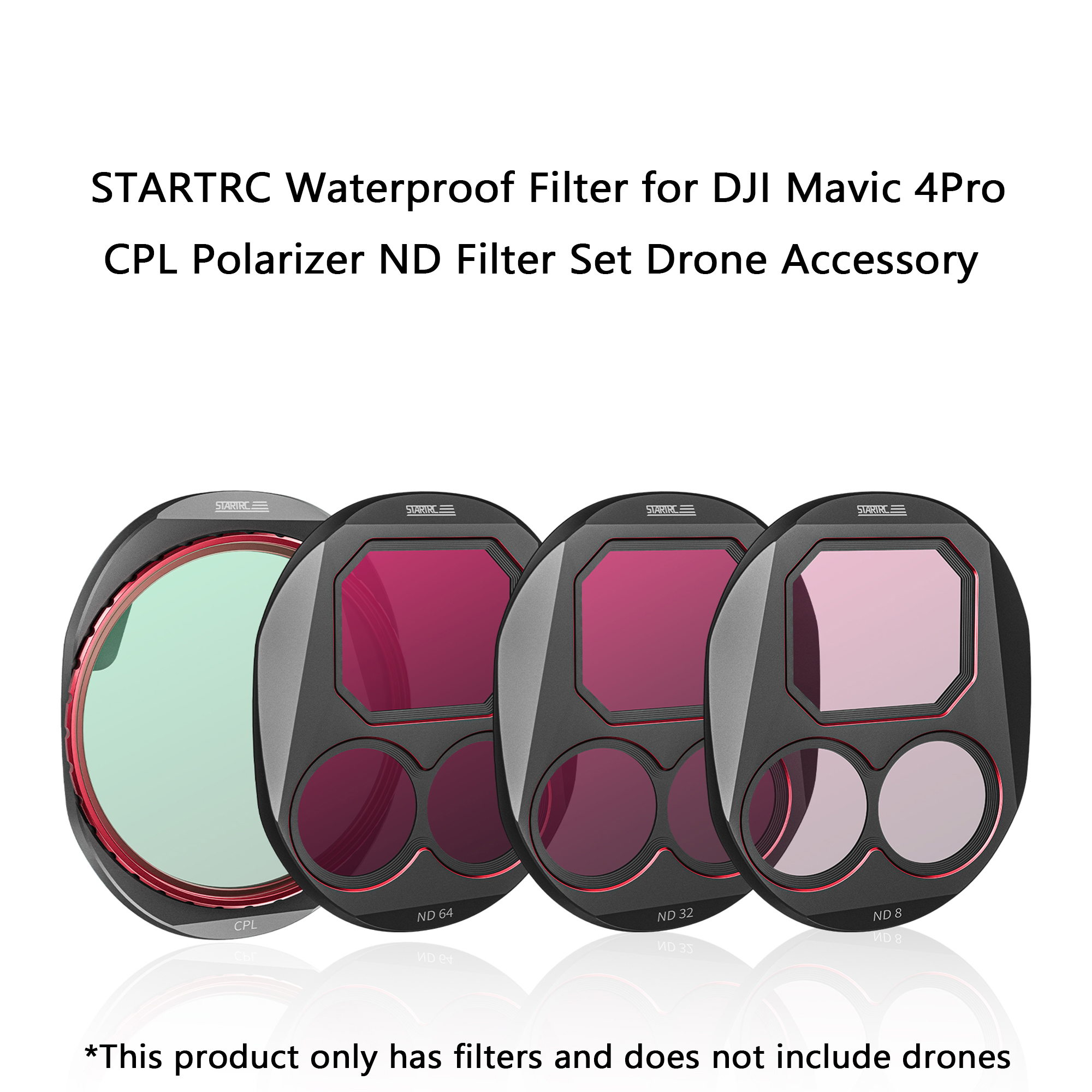 Nd Filter Set - STARTRC CPL/ND8/32/64 Filter Set Compatible with