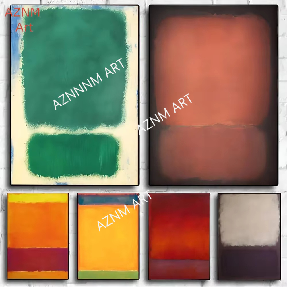 Photography Pose - 1pc Mark Rothko Poster No Framed