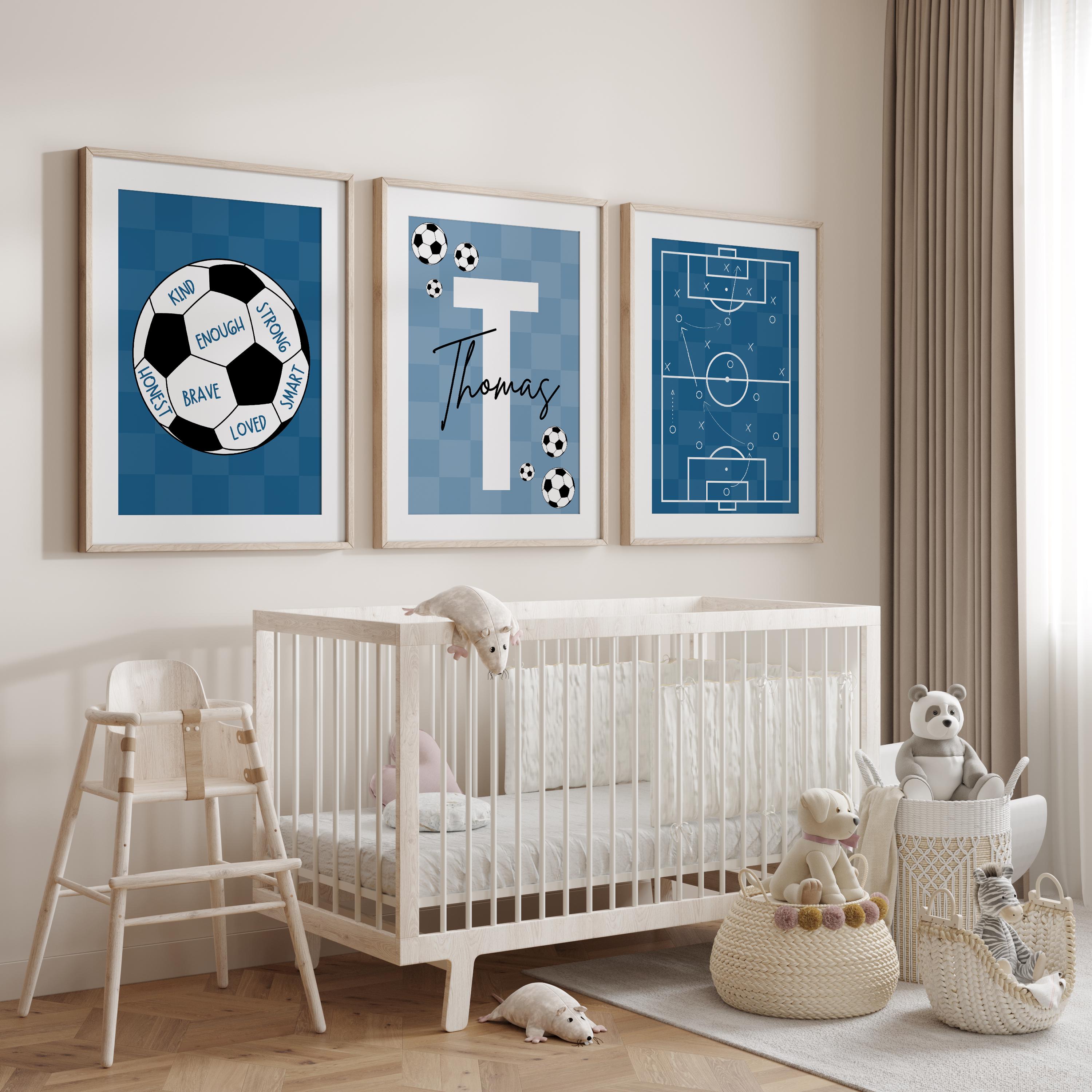Custom Soccer Wall Art Set Aff - Photography Nature บทวิจารณ์และราคา