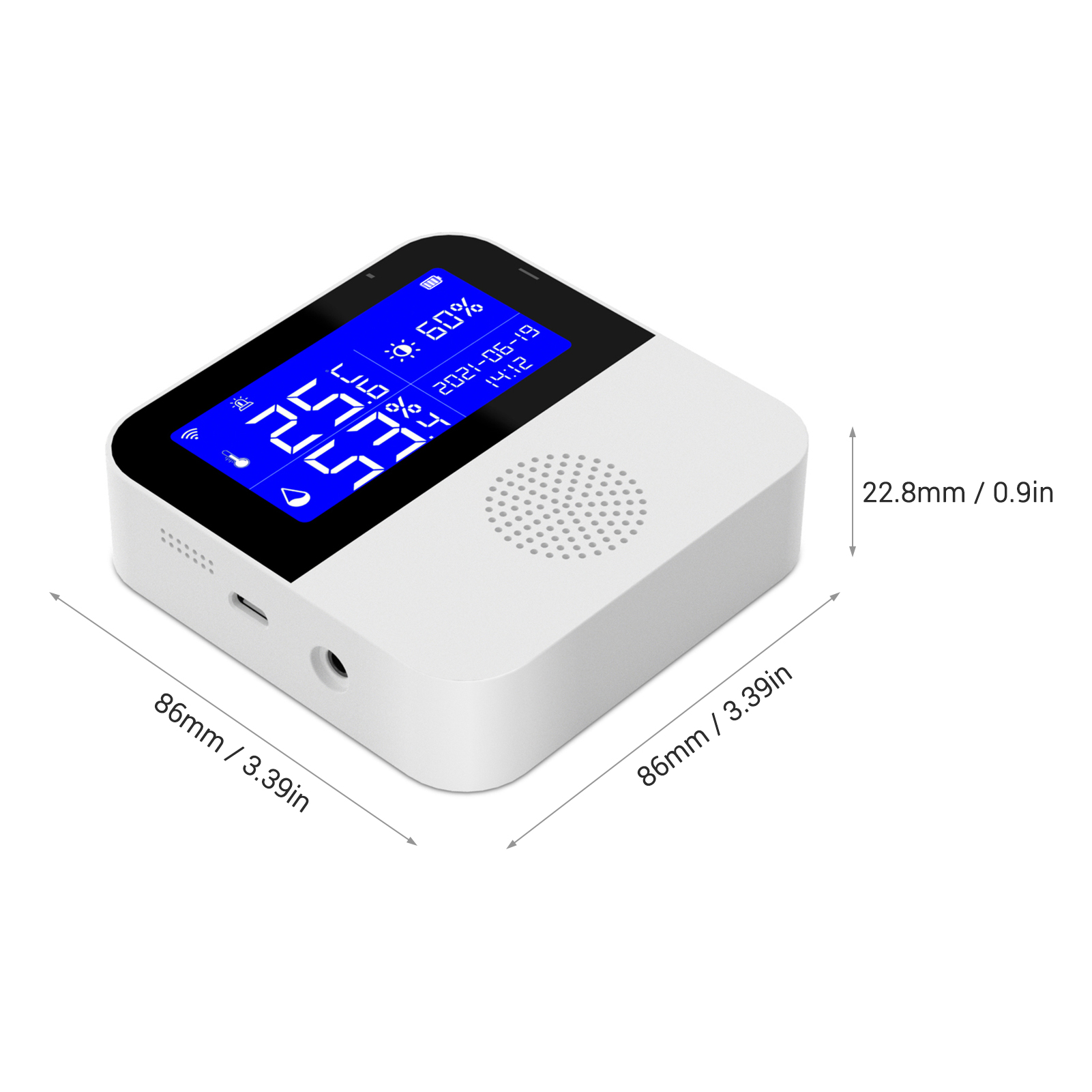 WiFi Temperature Humidity Mete - Light Meter Incident บทวิจารณ์และราคา