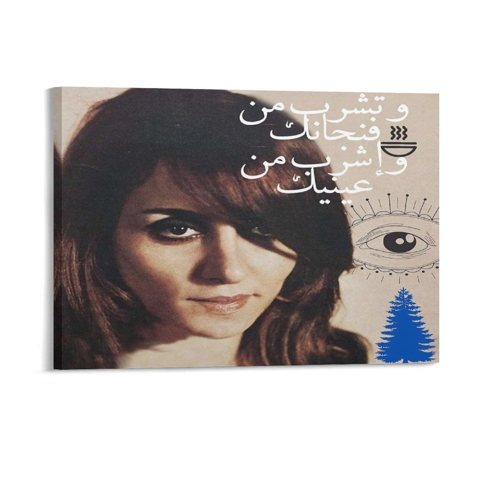 Fayrouz Canvas Paintings Plaqu - Photography Pose บทวิจารณ์และราคา
