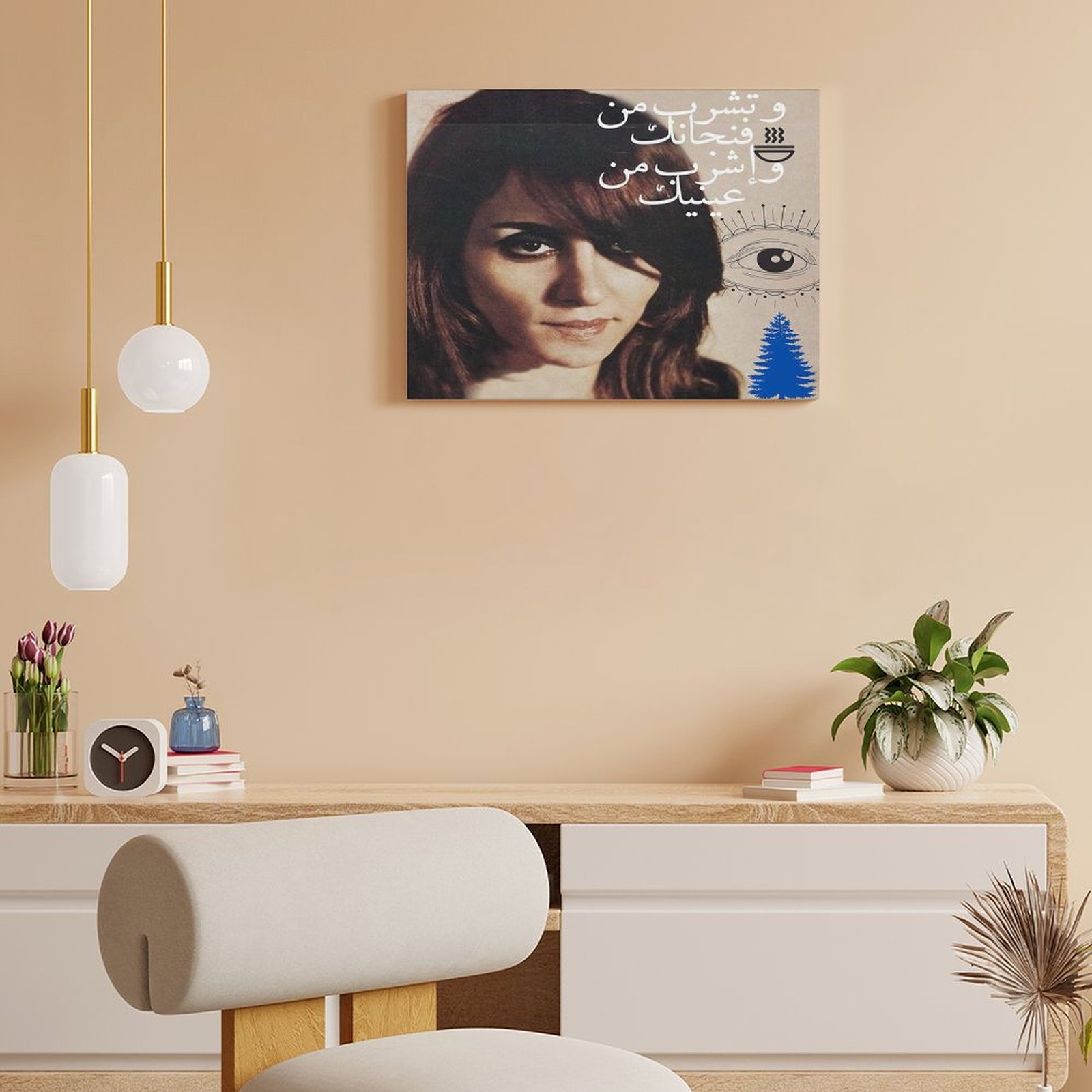 Fayrouz Canvas Paintings Plaqu - Photography Pose บทวิจารณ์และราคา