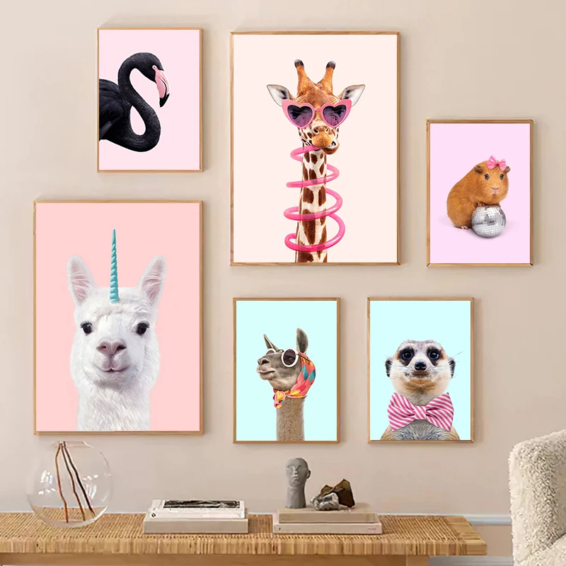 Funny Fashion Giraffe Zebra Fl - Photography Nature บทวิจารณ์และราคา