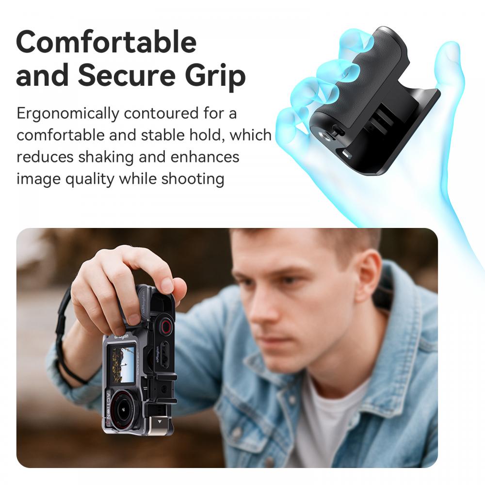 Street Photography Handle Grip - Photography Grip Insta360 X5 บทวิจารณ์และราคา