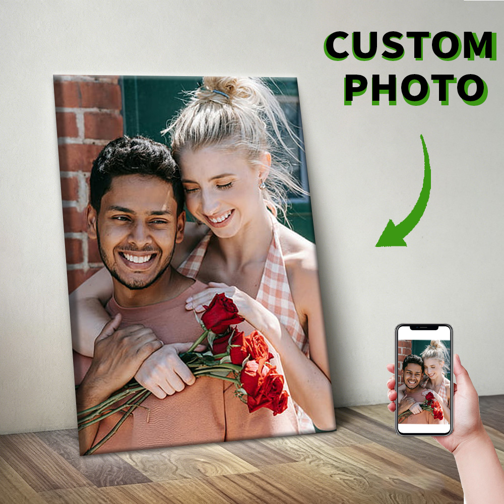 1 Pc Customized Photos on Canv - Photography Pose บทวิจารณ์และราคา