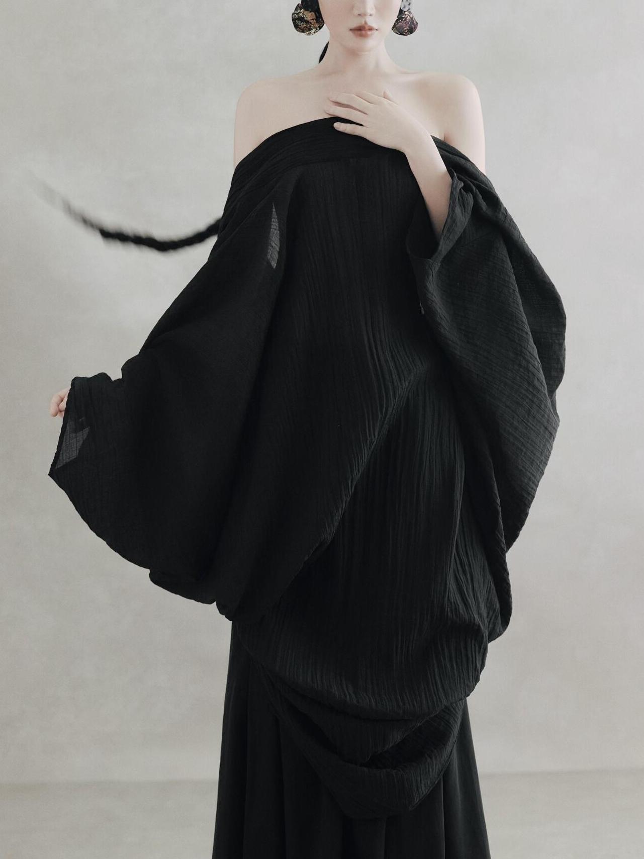 Black Backless Dress Women's R - Photography Zen บทวิจารณ์และราคา