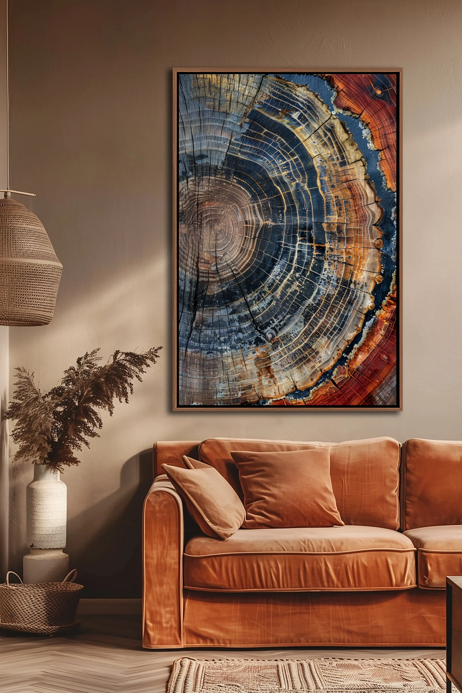 Tree Ring Framed Wall Art, Abs - Photography Pose บทวิจารณ์และราคา