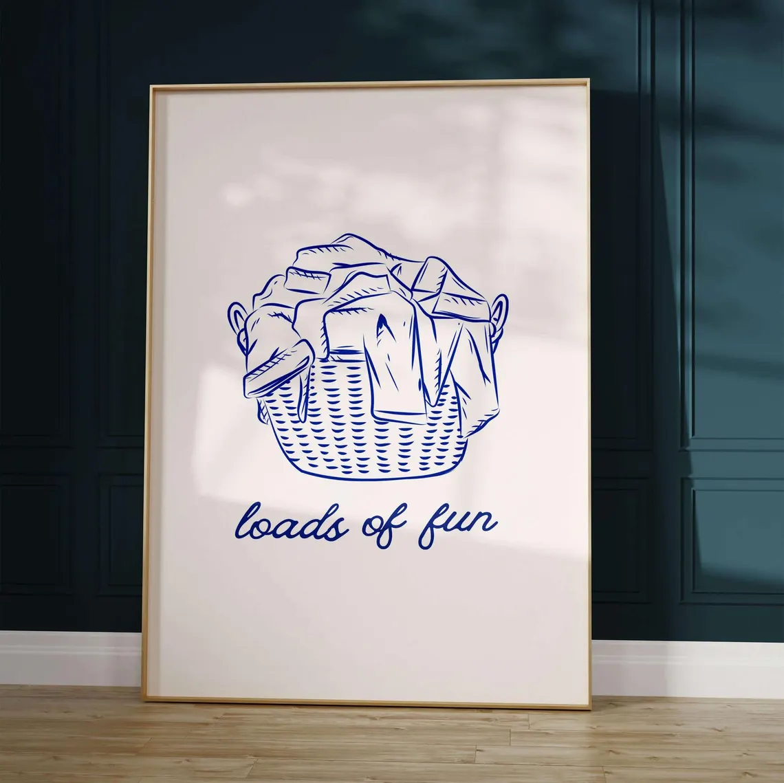 Cheerful Laundry Day Wall Art  - Photography Nature บทวิจารณ์และราคา