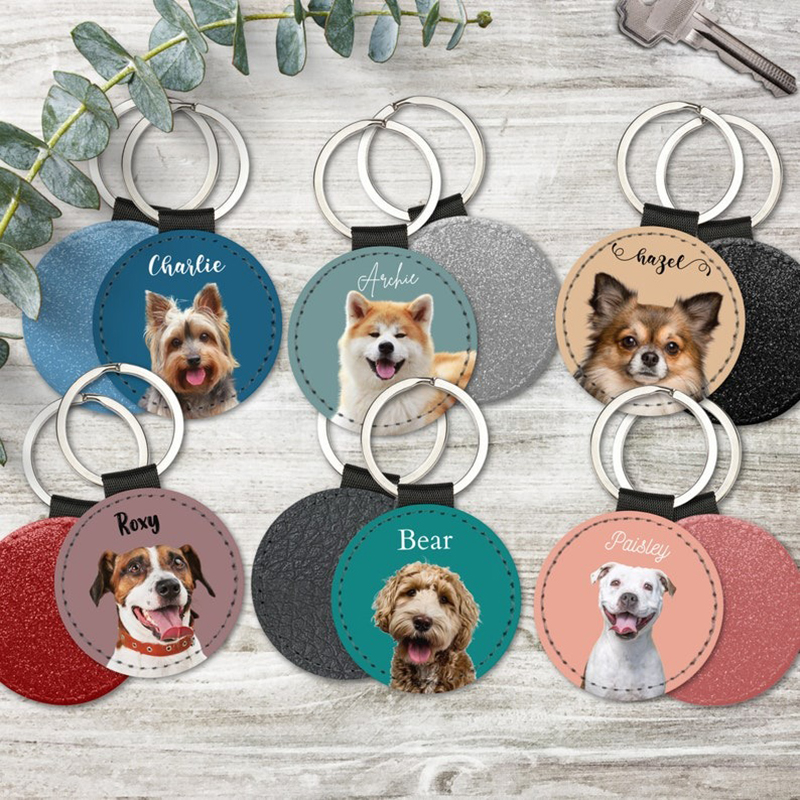 Custom Pet Photo Keychain Pers - Photography Object บทวิจารณ์และราคา