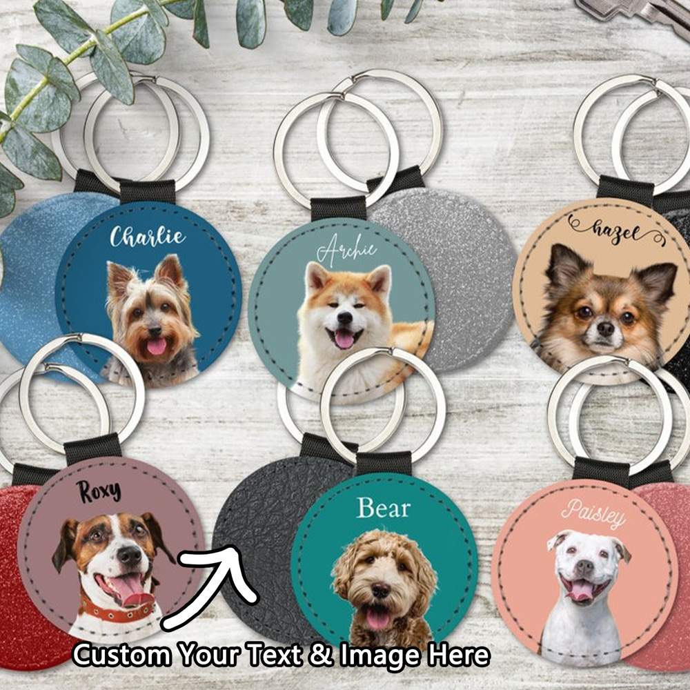 Custom Pet Photo Keychain Pers - Photography Object บทวิจารณ์และราคา