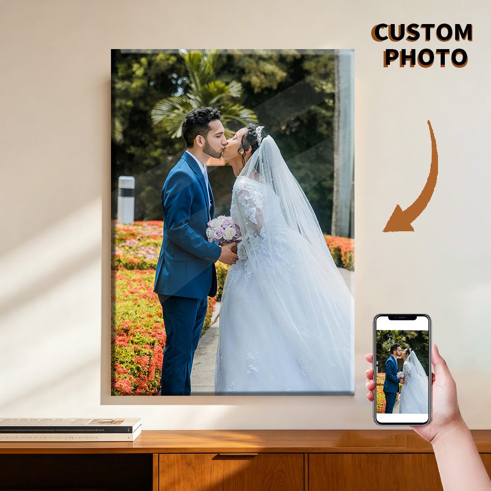 1 Pc Customized Photos on Canv - Photography Pose บทวิจารณ์และราคา