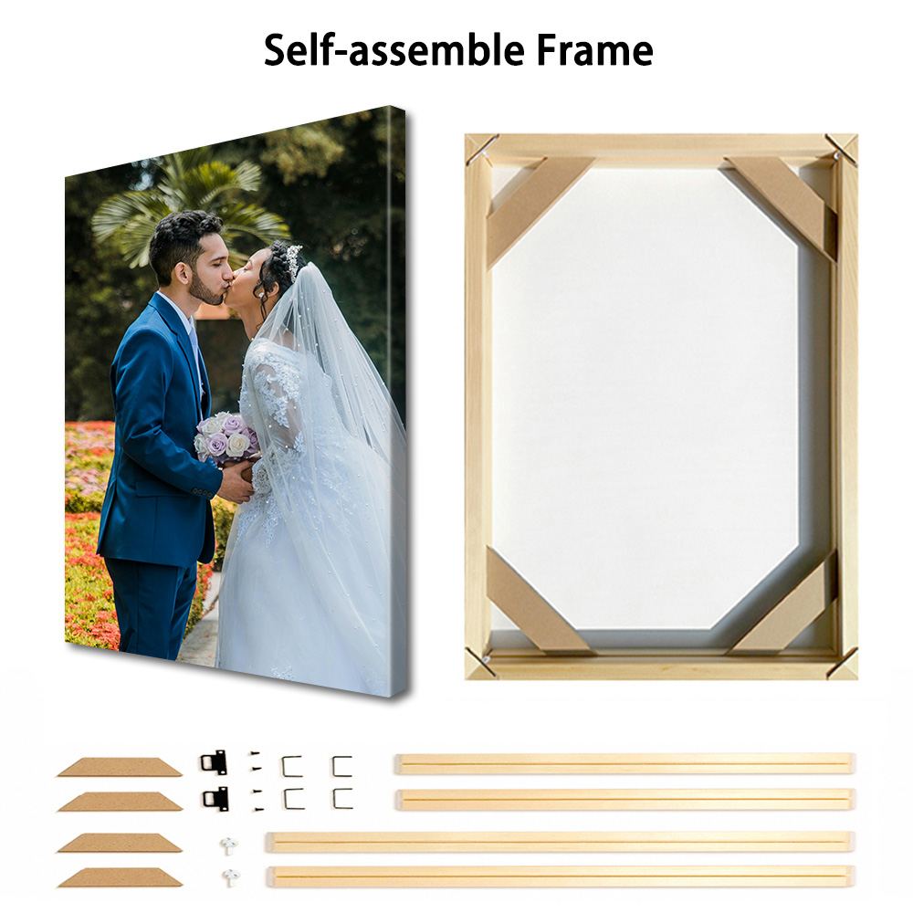 1 Pc Customized Photos on Canv - Photography Pose บทวิจารณ์และราคา