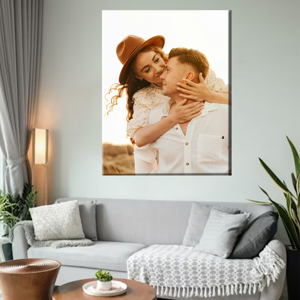 1 Pc Customized Photos on Canv - Photography Pose บทวิจารณ์และราคา