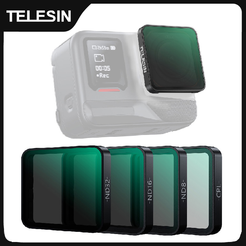 TELESIN CPL ND8 ND16 ND32 Lens - Nd Filter Set บทวิจารณ์และราคา