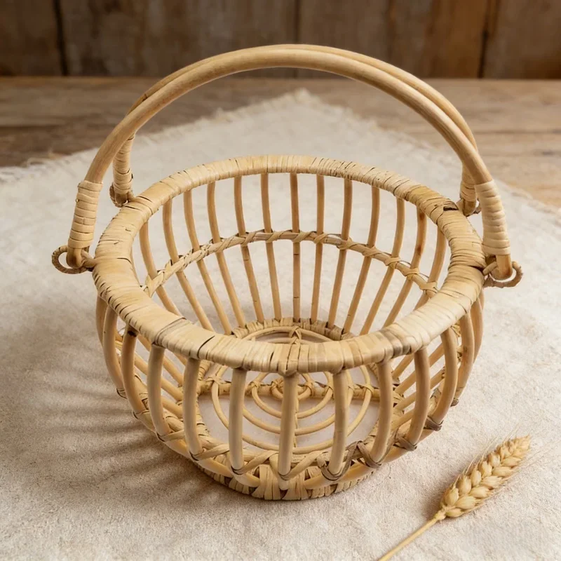 Infant Posing Bed Retro Rattan - Photography Cheat Sheet บทวิจารณ์และราคา