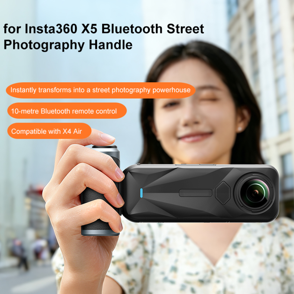 For Insta360 X4 Air/X5 Street  - Photography Grip Insta360 X5 บทวิจารณ์และราคา