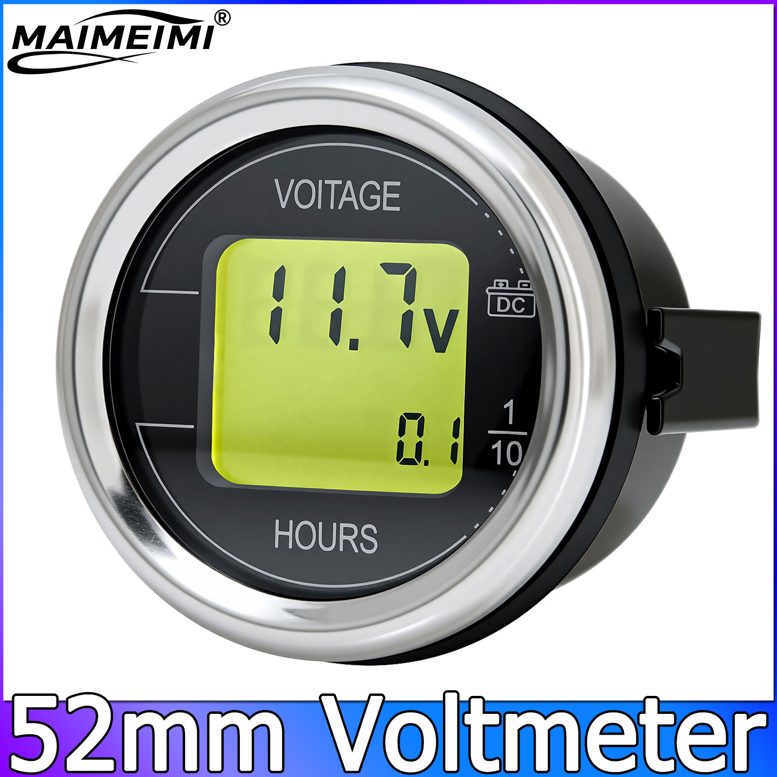 DC 12V 24V Car Voltage Gauge 5 - Light Meter Incident บทวิจารณ์และราคา