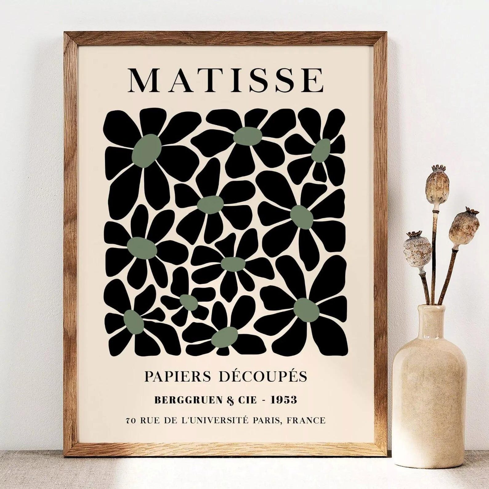 3pcs/set Retro Matisse Canvas  - Photography Pose บทวิจารณ์และราคา