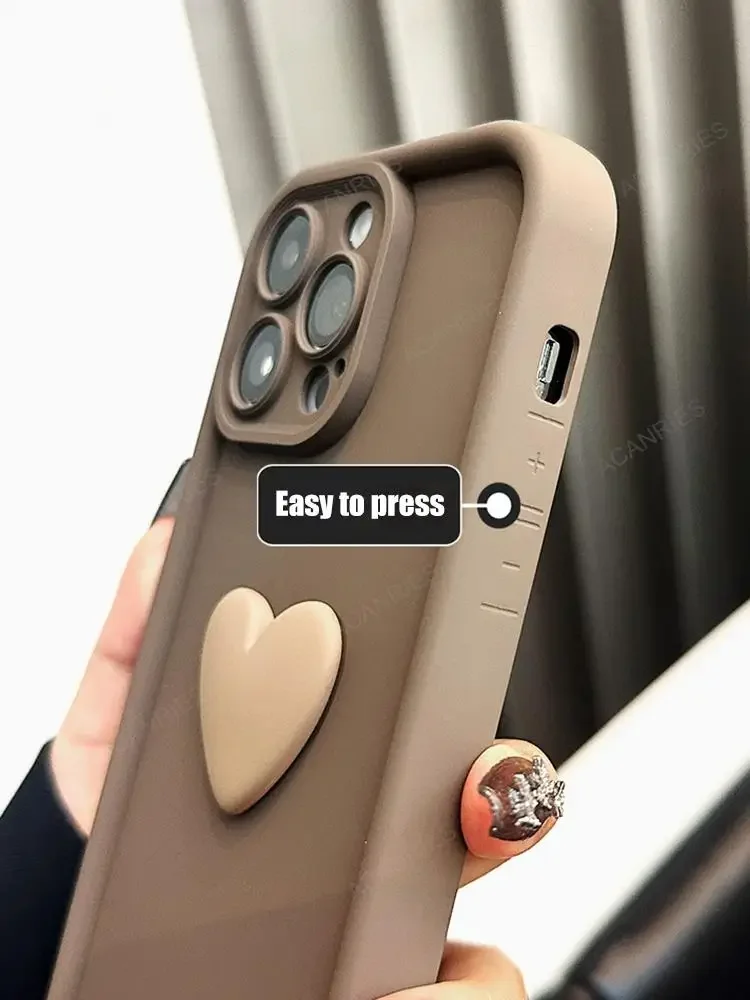 Cute 3D Love Heart Silicone Ca - Photography Xiaomi 15 Ultra บทวิจารณ์และราคา