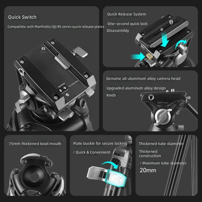 1.9M photography camera tripod - Photography Camera บทวิจารณ์และราคา