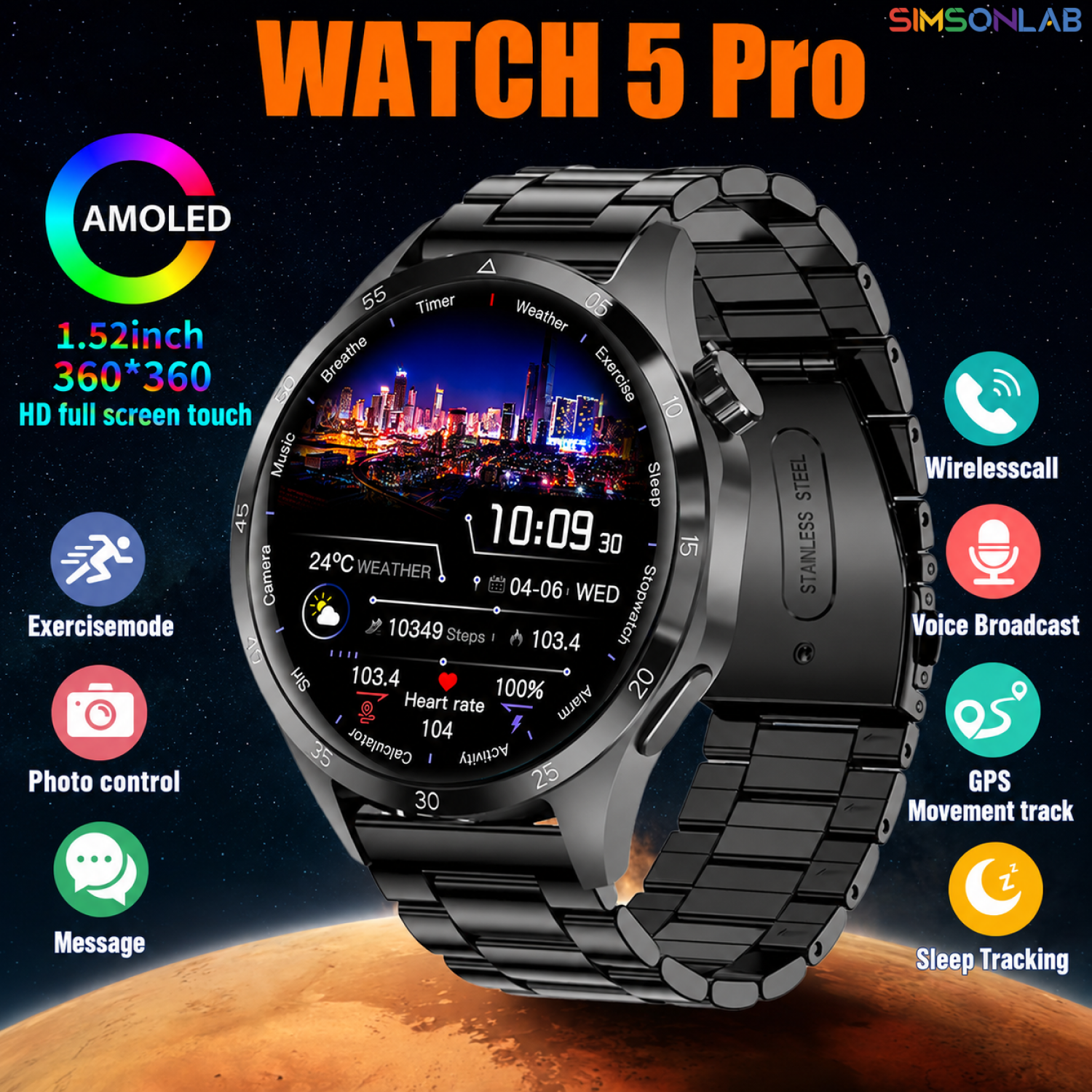 2026 Watch 5 Pro GPS Track Com - Photography Term บทวิจารณ์และราคา