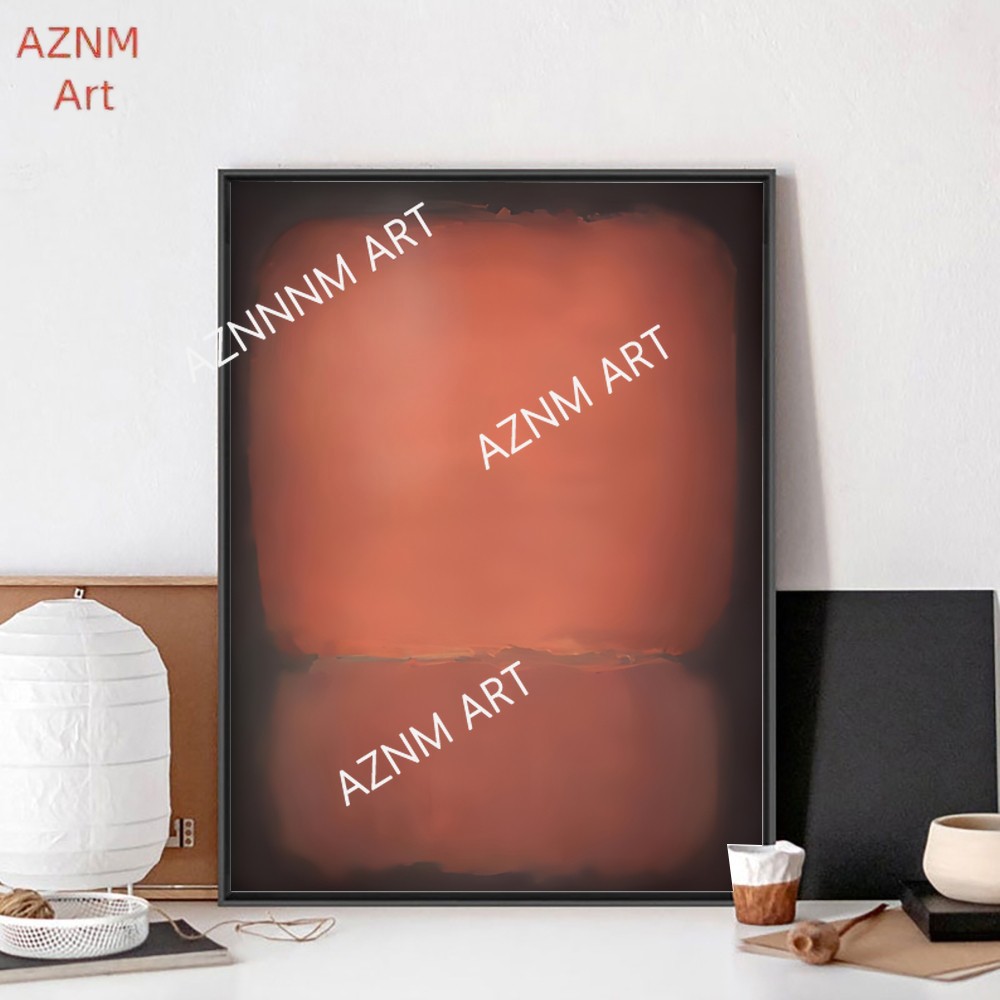 1pc Mark Rothko Poster No Fram - Photography Pose บทวิจารณ์และราคา