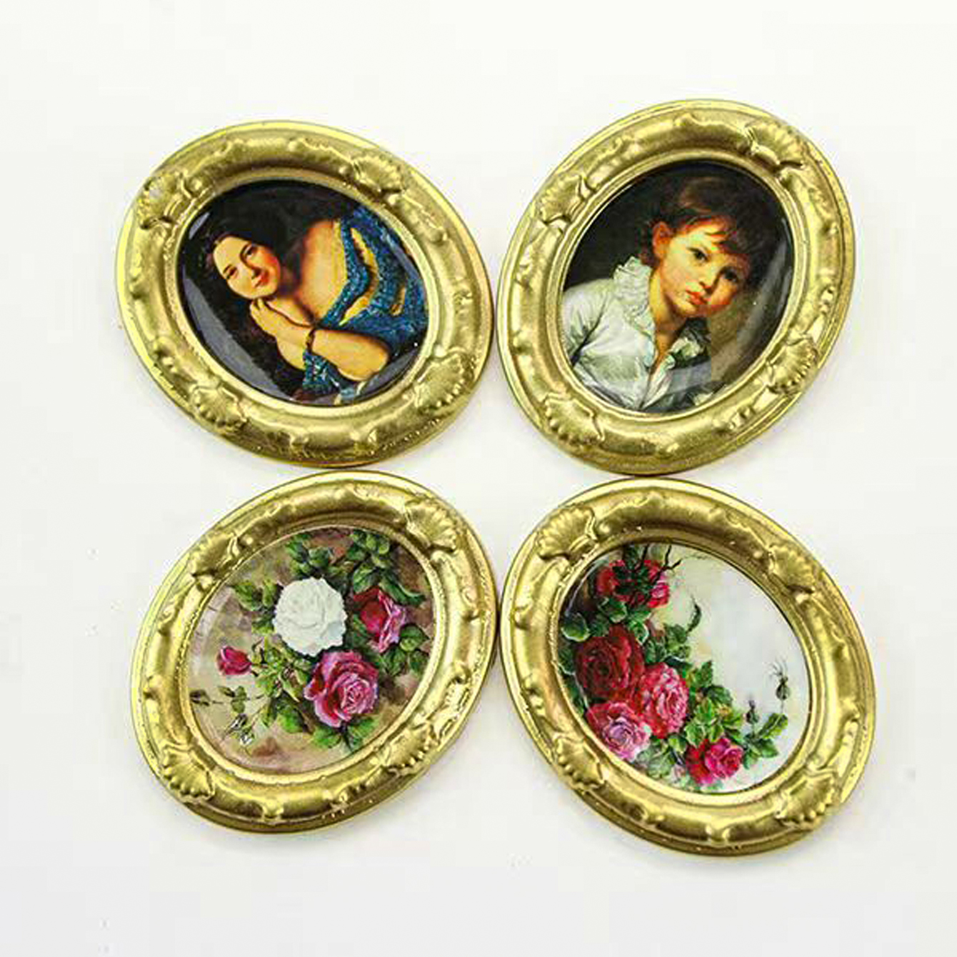 2 pieces of miniature oil pain - Photography Object บทวิจารณ์และราคา