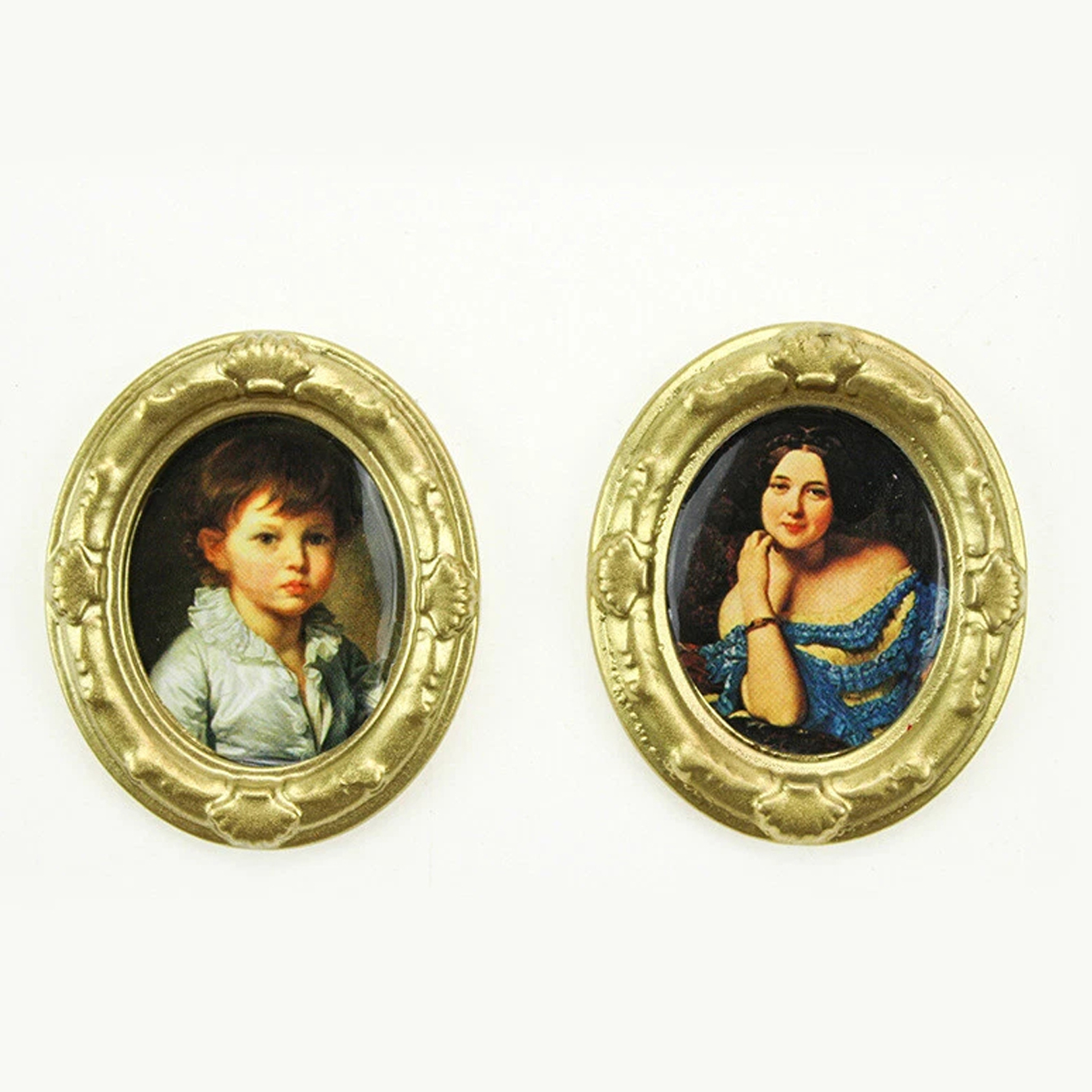 2 pieces of miniature oil pain - Photography Object บทวิจารณ์และราคา
