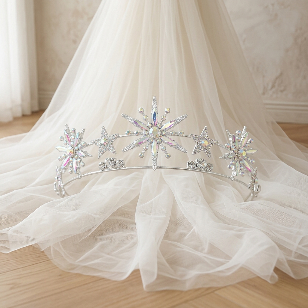 Alloy Rhinestone Star Crown He - Photography Wedding บทวิจารณ์และราคา