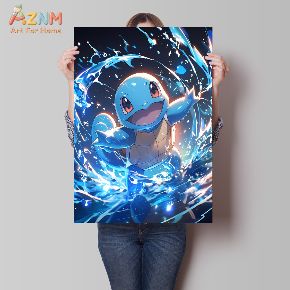 AZNM Pokemon Vaporeon Squirtle - Photography Pose บทวิจารณ์และราคา