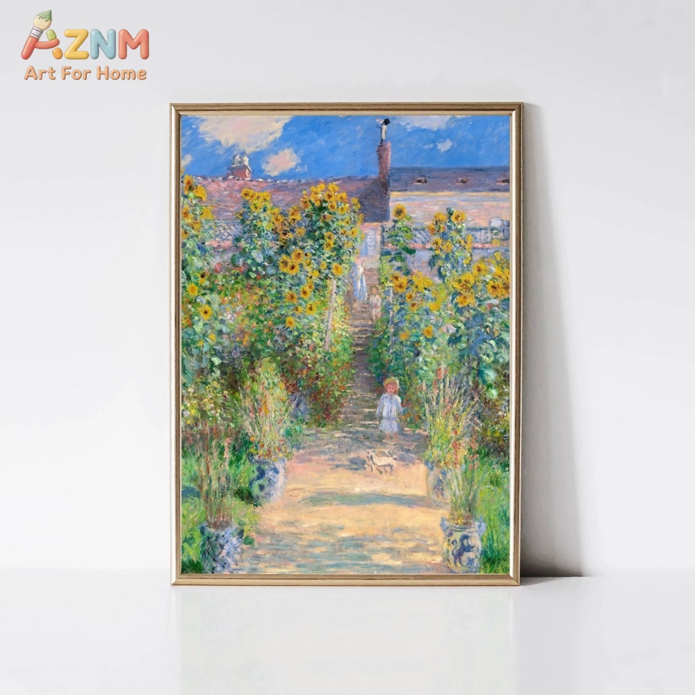 Claude Monet Water Lilies Clas - Photography Pose บทวิจารณ์และราคา
