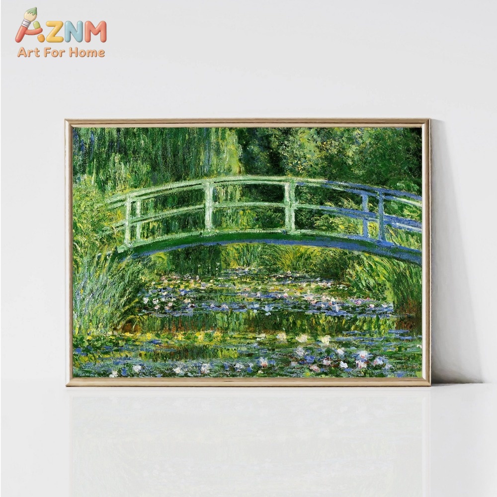 Claude Monet Water Lilies Clas - Photography Pose บทวิจารณ์และราคา