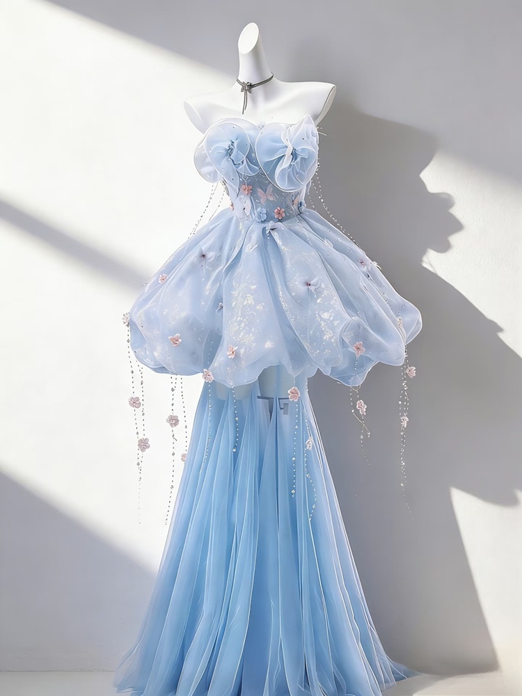Blue Mermaid Wedding Dress Pho - Photography Wedding บทวิจารณ์และราคา
