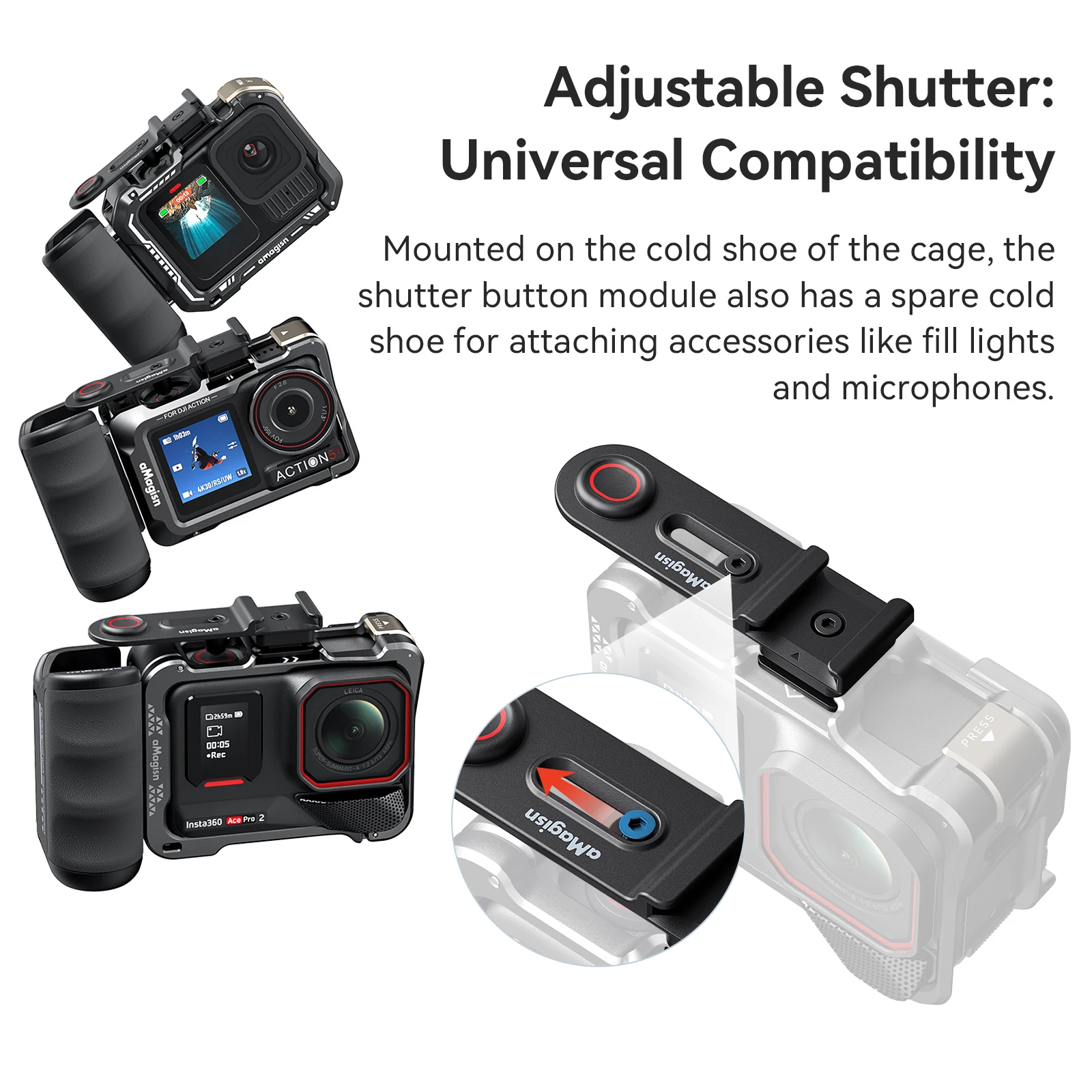 Universal Photography Handle G - Photography Grip Insta360 X5 บทวิจารณ์และราคา