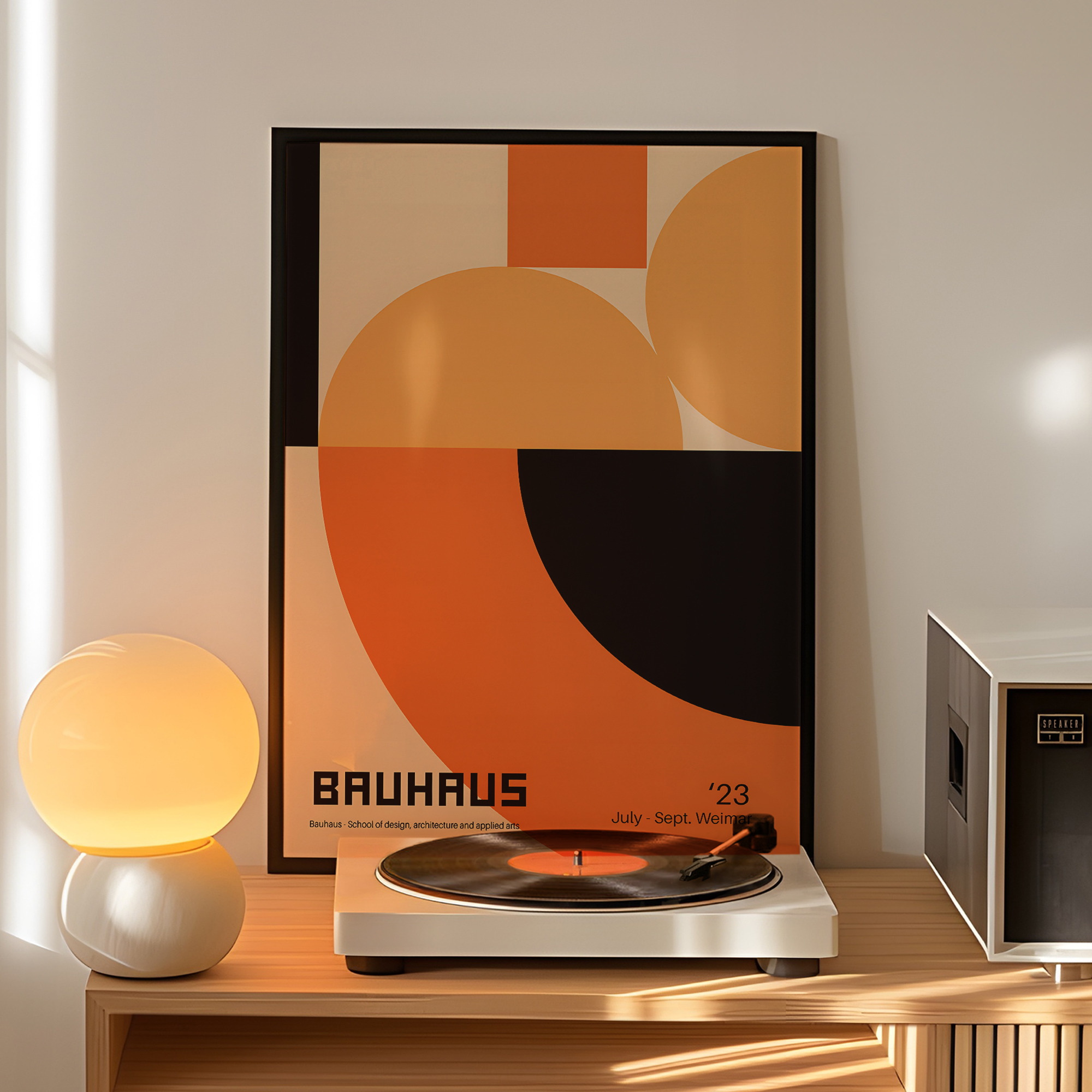Modern Geometry Bauhaus School - Photography Pose บทวิจารณ์และราคา