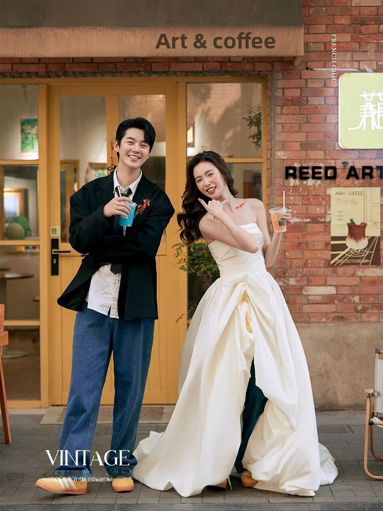 Korean Style Denim Young Coupl - Photography Wedding บทวิจารณ์และราคา