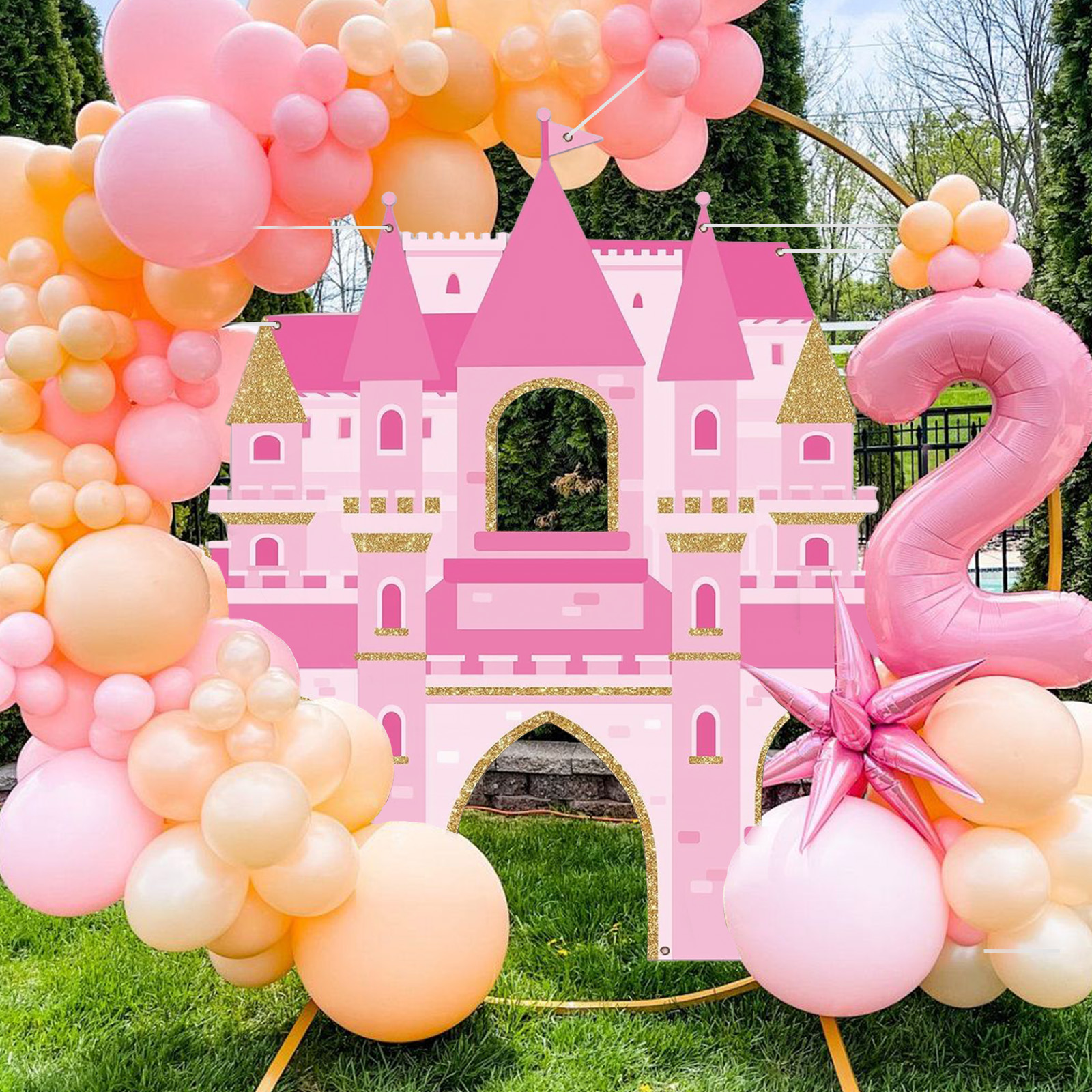Pink Castle Party Photo Booth  - Photography Term บทวิจารณ์และราคา