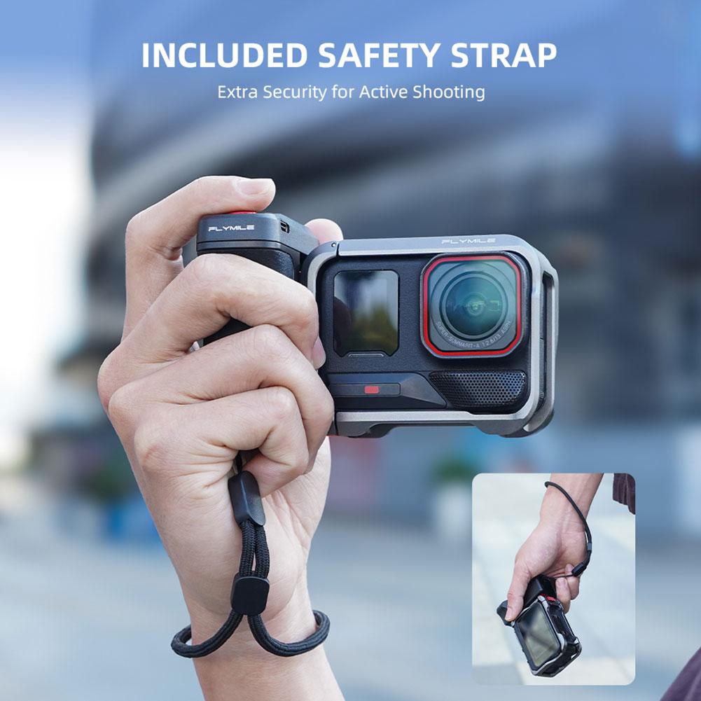 Metal Quick-Release Street Pho - Photography Grip Insta360 X5 บทวิจารณ์และราคา