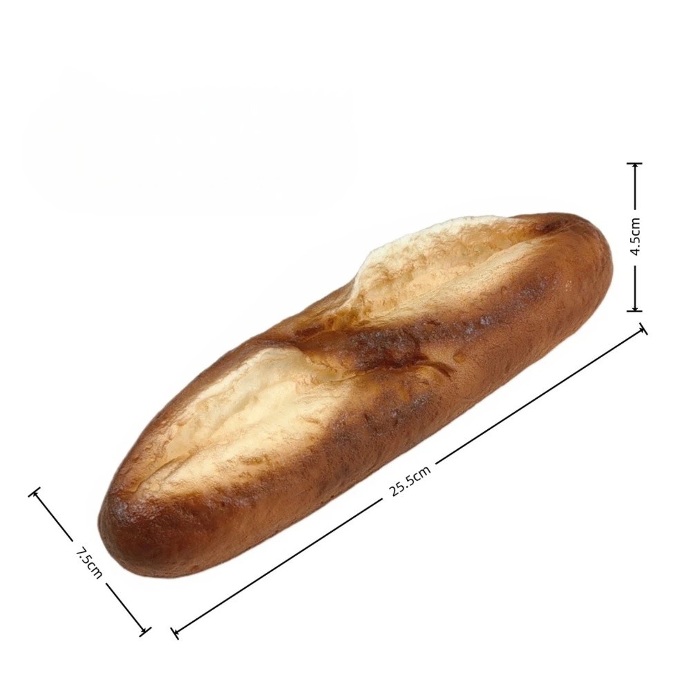 Soft PU Faux Bread Realistic N - Photography Interest บทวิจารณ์และราคา