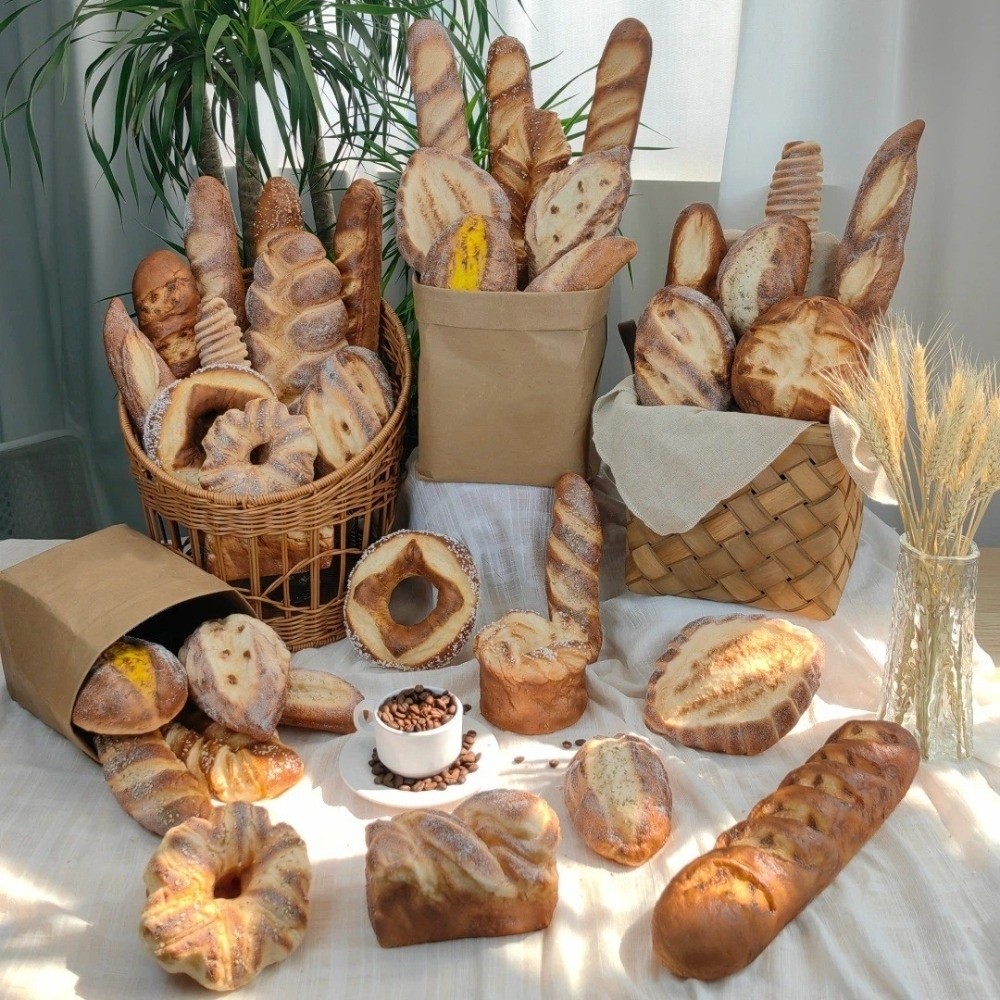 Soft PU Faux Bread Realistic N - Photography Interest บทวิจารณ์และราคา