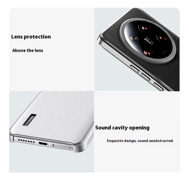Luxury Leather Case for Xiaomi - Photography Xiaomi 14 Ultra บทวิจารณ์และราคา