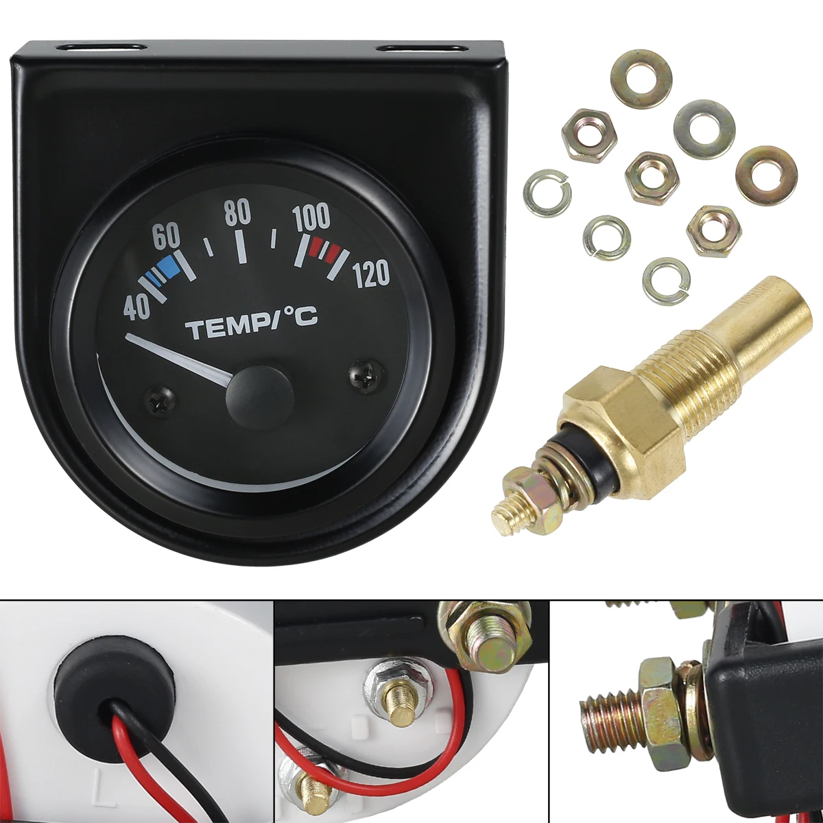 NEW Digital Car Water Temp Tem - Light Meter Incident บทวิจารณ์และราคา