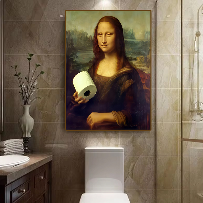 1pc Funny Abstract Bathroom To - Photography Pose บทวิจารณ์และราคา