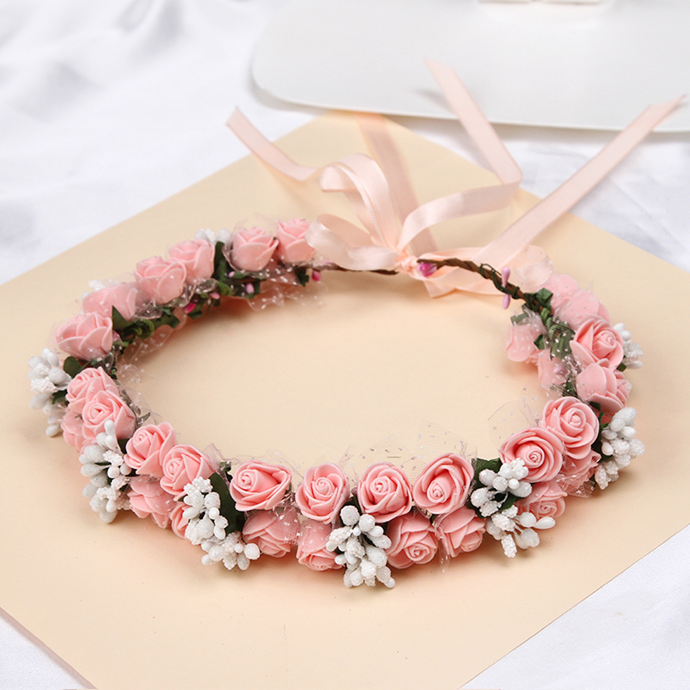 Fairy Flower Hair Crown Colorf - Photography Cheat Sheet บทวิจารณ์และราคา