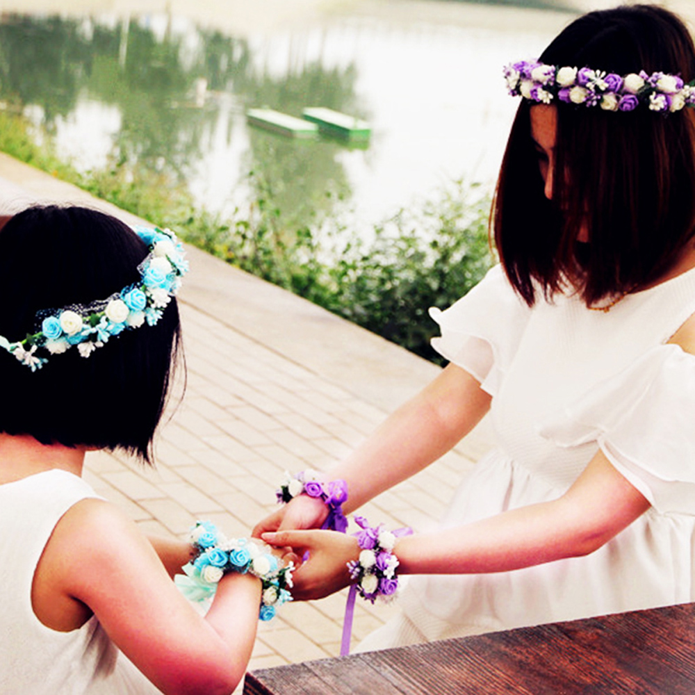 Fairy Flower Hair Crown Colorf - Photography Cheat Sheet บทวิจารณ์และราคา