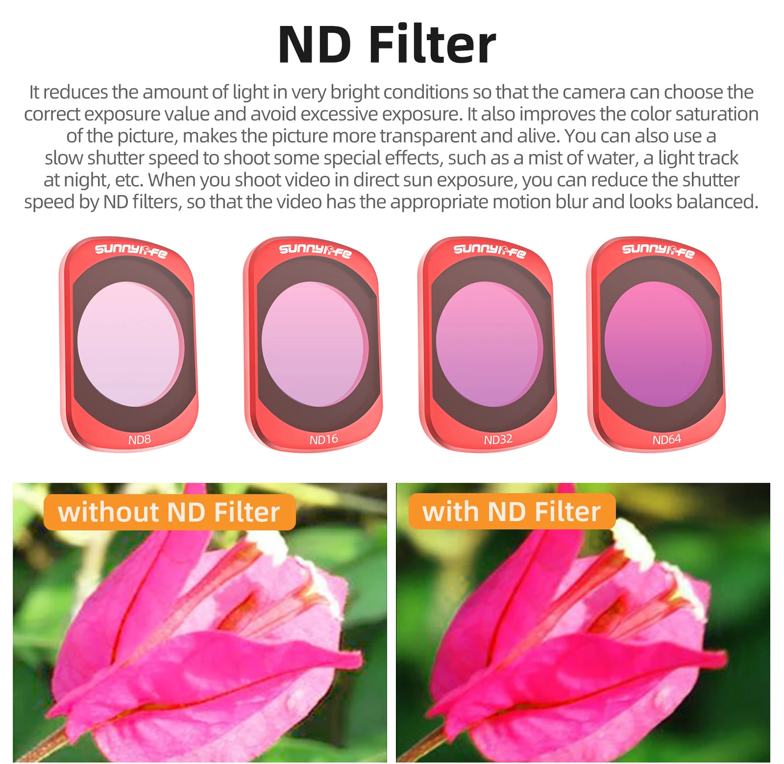 ND Filter Set For DJI Osmo Poc - Nd Filter Set บทวิจารณ์และราคา