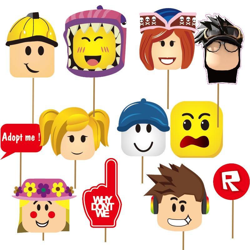 12pcs Roblox Game Themed Party - Photography Anime บทวิจารณ์และราคา