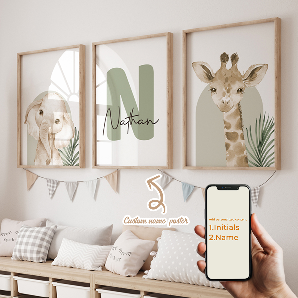3pcs Personalized Custom Name  - Photography Nature บทวิจารณ์และราคา