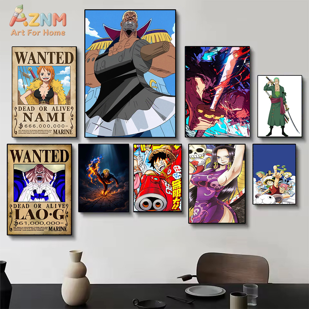AZNM One Piece Nami Wanted Pos - Photography Anime บทวิจารณ์และราคา